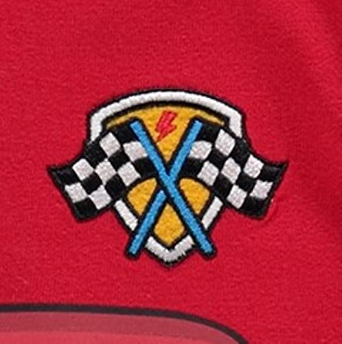 Disney Pixar Cars Lightning McQueen Toddler Boys Zip Up Cosplay Coverall Lightning Mcqueen Red 5T - image 6