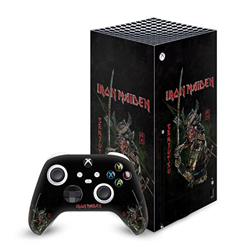 Skin Xbox Series X Iron Maiden Senjutsu sticker console anti-rayure avec skin manette