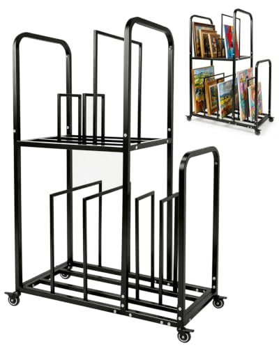 2-Tier Canvas Storage Rack
