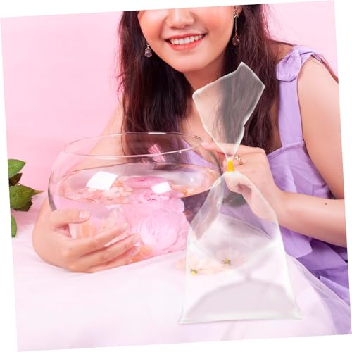 OFFIGAM 50個 観賞魚用製透明輸送バッグ 軽量で耐久性が高く漏れ防止 小型熱帯魚の保管 輸送にな食品グレード包装袋
