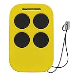 Producto de alta calidad. Duplicador de mando a distancia compatible con Hormann/Garador 868MHz (solo botones azules! No compatible con BS Bisecur) (amarillo)