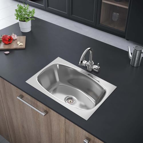 Johnson Ruby SS204 Kitchen Sink 24"x18"x9"