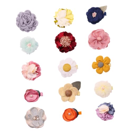 Barrettes cheveux fleuries ifundom pour fixer les coiffures de demoiselle