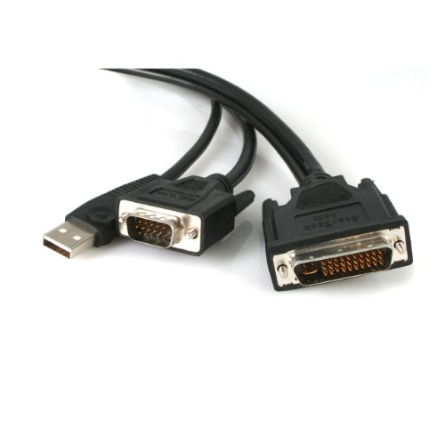 StarTech.com 6 ft. (1.8 m) M1 to VGA Projector Cable with USB - M1 to VGA and USB - Male/Male - M1 Cable (M1VGAUSB6)