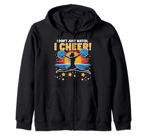 Cheer Dad Cheerleader Cheer Squad Cheer Squad Cheerleading Sweat à Capuche
