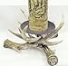 Antler Pillar Candle Holder 6-inch
