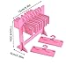 False Eyelash Hanger Rack Eyelash Acrylic Hanger Rack Eyelash Holder Rack False Eyelash Display Stand Eyelash Extension Storage Organizer For Women Girls (Without False Eye Lashes)