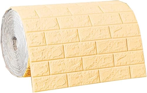 3D �ǎ� �����K �h���V�[�g�E�H�[���X�e�b�J�[ �y�ʃ����K�V�[�� �ǎ��V�[�� ���ȔS�� �S���͂����� �h�� DIY�N�b�V���� �V�[�� ��70cm �ǖʑ��� �h���΍� �ȒP�{�H (�C�G���[,70cm*20m)