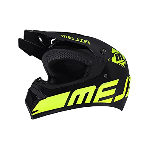 Ambienceo Casco de motocross verde, para adultos, off, unisex, protección de seguridad (M) Cover