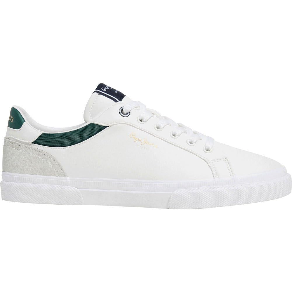 Pepe Jeans Men's Kenton Court M Sneaker, Green (Ivy Green), 11 UK
