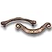 Rk International - Antique English Rki Ornate Curved Drop Pull (Rkicp804Ae)
