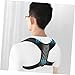 Outanaya Nylon Sponge Pu Leather Posture Corrector for Adults Boy Girl Breathable Comfortable Back Belt