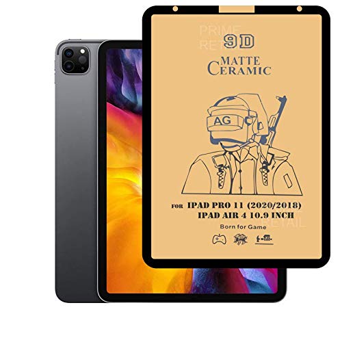 Prime Retail Matte Finish Flexible Nano Screen Protector for iPad Air 4 10.9 inch - Black (B091FNVKWZ) Amazon Price History, Amazon Price Tracker