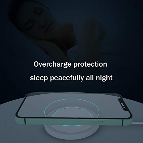 Carregador Mag-Safe 2020, carregamento rápido de 15 W, carregador magnético para celular compatível