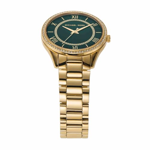 Michael Kors Lauryn Watch for Women, Quartz Three Hand Movement with Stainless Steel or Leather Strap – Ansicht 4