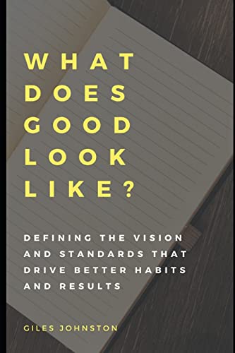 What Does Good Look Like?: Defining the vision and standards
