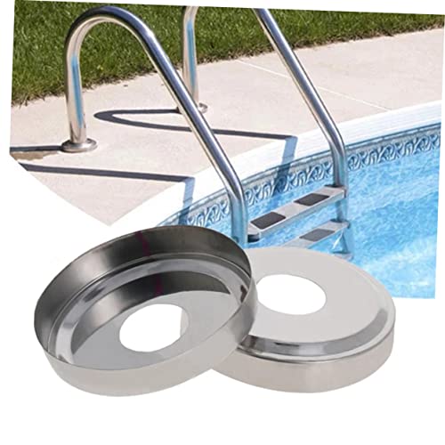 Cubiertas de Escalera de Piscina de Acero Inoxidable 1 Par miniatura 2