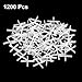 uxcell 1200Pcs Tile Spacers, 1mm 1/32