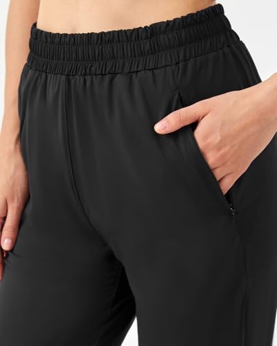 Zylioo Women's Tall Joggers Pants 31"/33" Inseam Lightweight Quick Dry Sweatpants with Zipper Pockets for Summer3