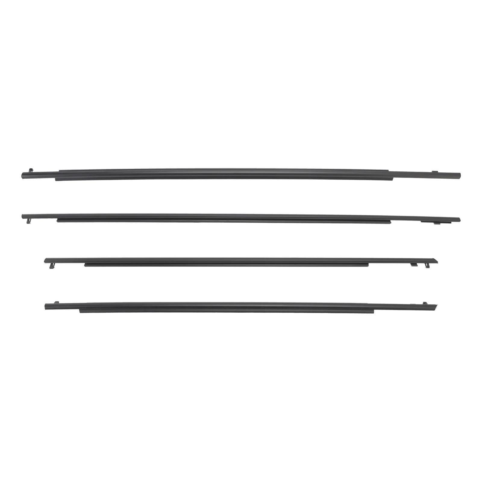 Striscia Tenuta Portiera 4 Pezzi Guarnizione Esterna Cintura In Vetro Porta Per Toyota Per Prius 2010-2015 Accessori Auto Guarnizioni