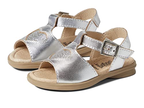 Old Soles Girl's Sugar Heart (Toddler/Little Kid) Silver/Glam Argent EU 29 (US 12 Little Kid) M