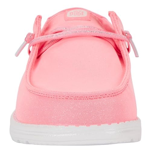Image of HEYDUDE Women's Wendy Stardust Slip On Loafers | Lightweight Casual Shoes for Travel, Walking & Everyday Style