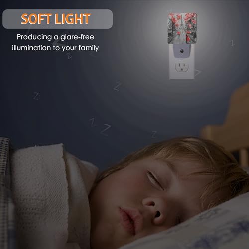 Image of Paris Tower Romance Night Light,Night Lights Plug into Wall with Dusk to Dawn Sensor,Lamp for Bedroom Bathroom Hallway Nightlight for Women Girls, NL-70