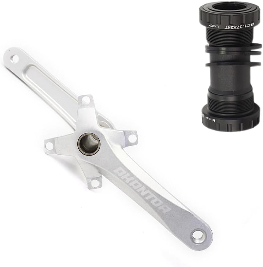 Bras de manivelle 170mm en aluminium pour réparer et alléger la transmission de votre vélo