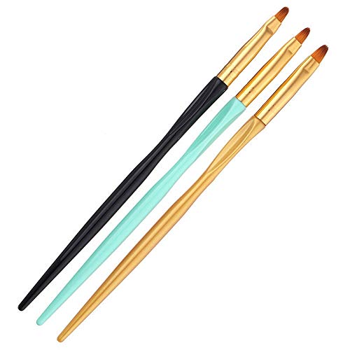 Nail Pens 3pcs Set Pinceles para Manicura y Nail Art miniatura 1