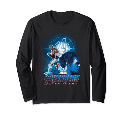 Marvel Avengers Endgame Hulk Team Suit Long Sleeve T-Shirt