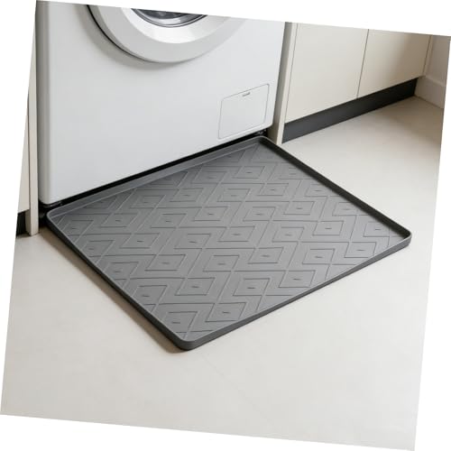 Fugas en cuarto de lavado resueltas con alfombrilla de silicona para lavadora 5