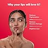 BellaVita Luxury NicoLips Lip Scrub 20gm | Lip Balm For Exfoliation & Dark Lip Moisturizing | With Goodness of Beetroot, Shea Butter & Walnut Lip Scrub | Lip scrubber exfoliator for Women and Men