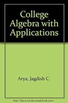 Hardcover College Algebra with Applications Book