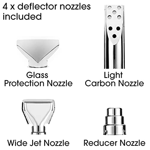 Skotek Heat Gun 2000W, Hot Air Gun Variable Temperature Control 80°C - 600°C, Heat Guns with 2 Temperature Modes, Ideal Heat Gun for Paint Stripping, Shrinking PVC, Crafts & More 4 Skotek Heat Gun 2000W, Hot Air Gun Variable Temperature Control 80°C - 600°C, Heat Guns with 2 Temperature Modes, Ideal Heat Gun for Paint Stripping, Shrinking PVC, Crafts & More - Image 4