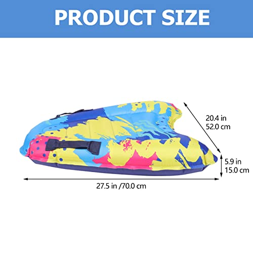 YARNOW Placa De Chute De Brinquedo Placa De Natação De Praia Sabor De Piscina Painel Corporal Almofa