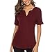 lover-beauty-camisa-mujer-vestido-casual-top-manga-corta-tunico-cuello-redondo-shirt-suelto-sudadera-sin-capucha-camiseta-encaja-carnaval-vestido-vacacion-blusa-hombro-descubierto