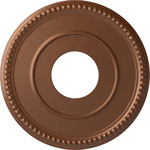 Ekena Millwork CM12BRPOS Ceiling Medallion, Polished Copper