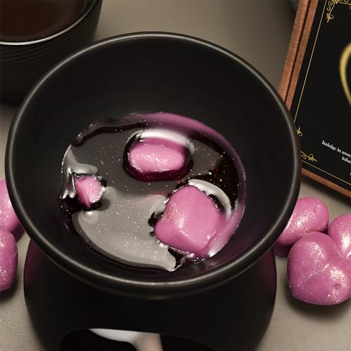 habibis 16 Heart Wax Melts Inspired by Black Opium Strong Luxury Scented Gift Set Upto 96 Hours Home Handmade Candle - Image 4