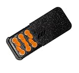 3BP - Size 13 Medium (6X) Hearing Aid Battery Case, New Slim Design Pocket Size Storage Container