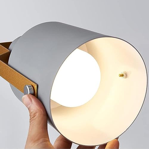 Lustre nordique e27 à trois têtes aux diverses formes géométriques - 7