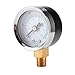 Pressure Gauge 0-200psi 0-14bar, NPT1/8 40mm Diameter Radial Oil Pressure Gauge Hydraulic Gauge Steam Pressure Gauge
