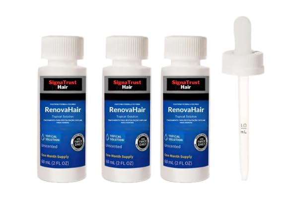 Hair-Regen Tratamento Avançado de Crescimento Capilar com Minoxid...