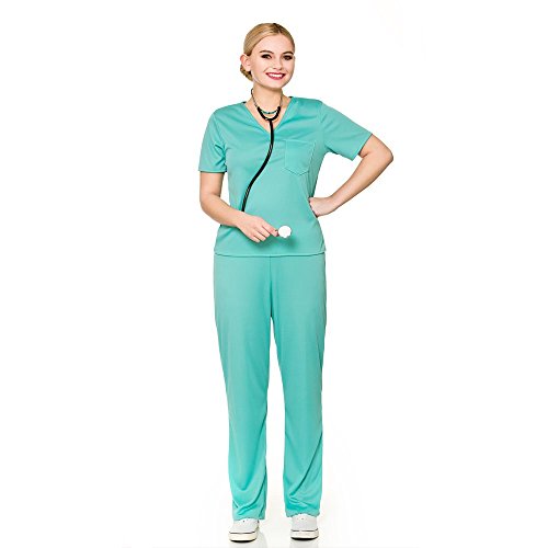 Ladies E.R Surgeon Fancy Dress Costume