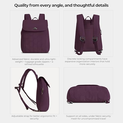 Travelon Anti-Theft Runways Compact Backpack by Travelon - Image 5