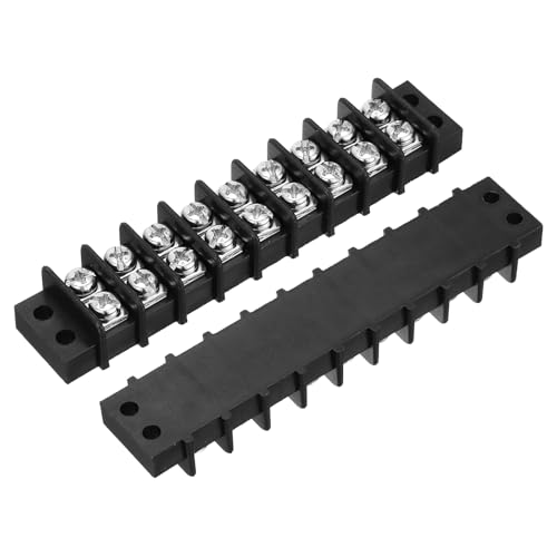 Bornier 9 positions 300V pas 9.5mm pour connecteur à vis de tableau électrique