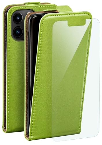 Housse iPhone 14 Pro Max moex verte à rabat pour protéger votre téléphone au bureau et en voyage