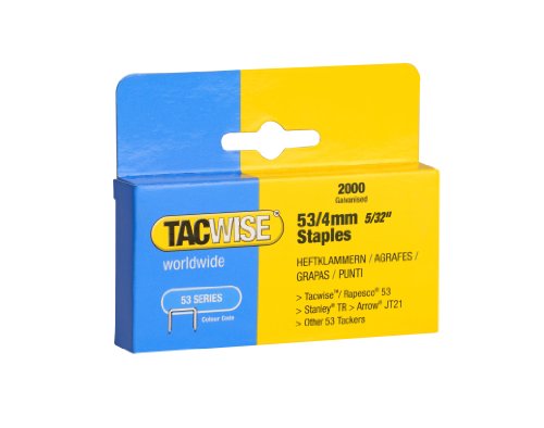 Preisvergleich Produktbild Tacwise 0333 Heftklammer, 4 mm, 2000 Stück