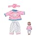DierCosy Abbigliamento per Bambole, Pigiami di Bambola da 17 Pollici con Fascia, Abiti Fatti a Mano Bambola, Costumi Pigiama Bambola Accessori abbinamenti per Bambole da 17 Pollici