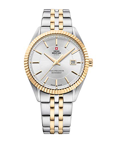 Swiss Military sm34065bi-2m Montre Homme en Acier Inoxydable Durable