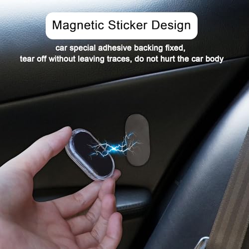 Luces LED de espacio para los pies para evitar caídas y buscar objetos en el coche 5